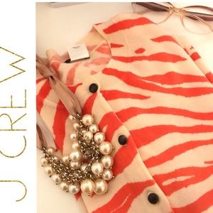 J Crew wool cardigan